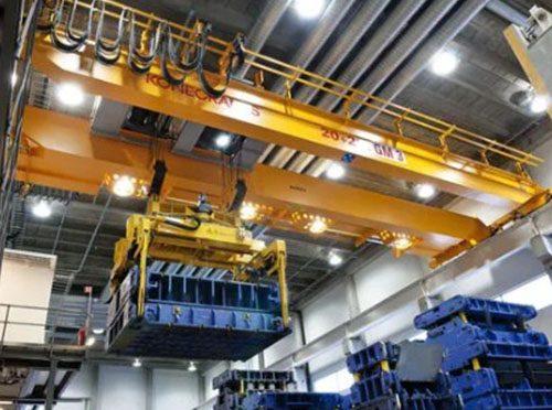 End-crane and Hoisting machine