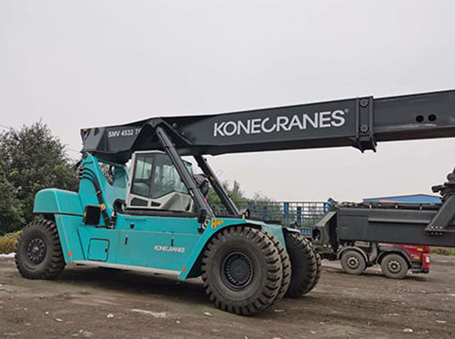 End-crane and Hoisting machine